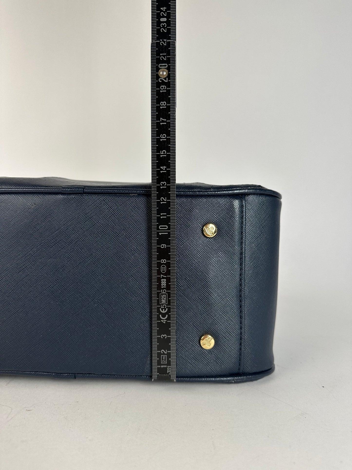 Vintage Vivienne Westwood Leather Handbag Navy