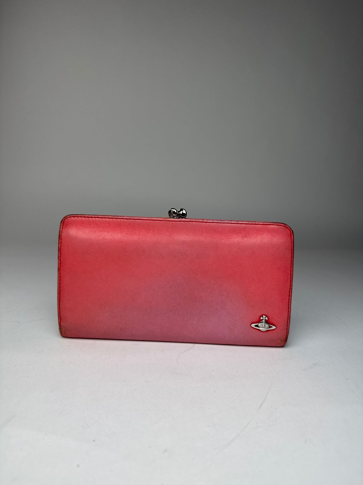 Vintage Vivienne Westwood Leather Wallet Pink
