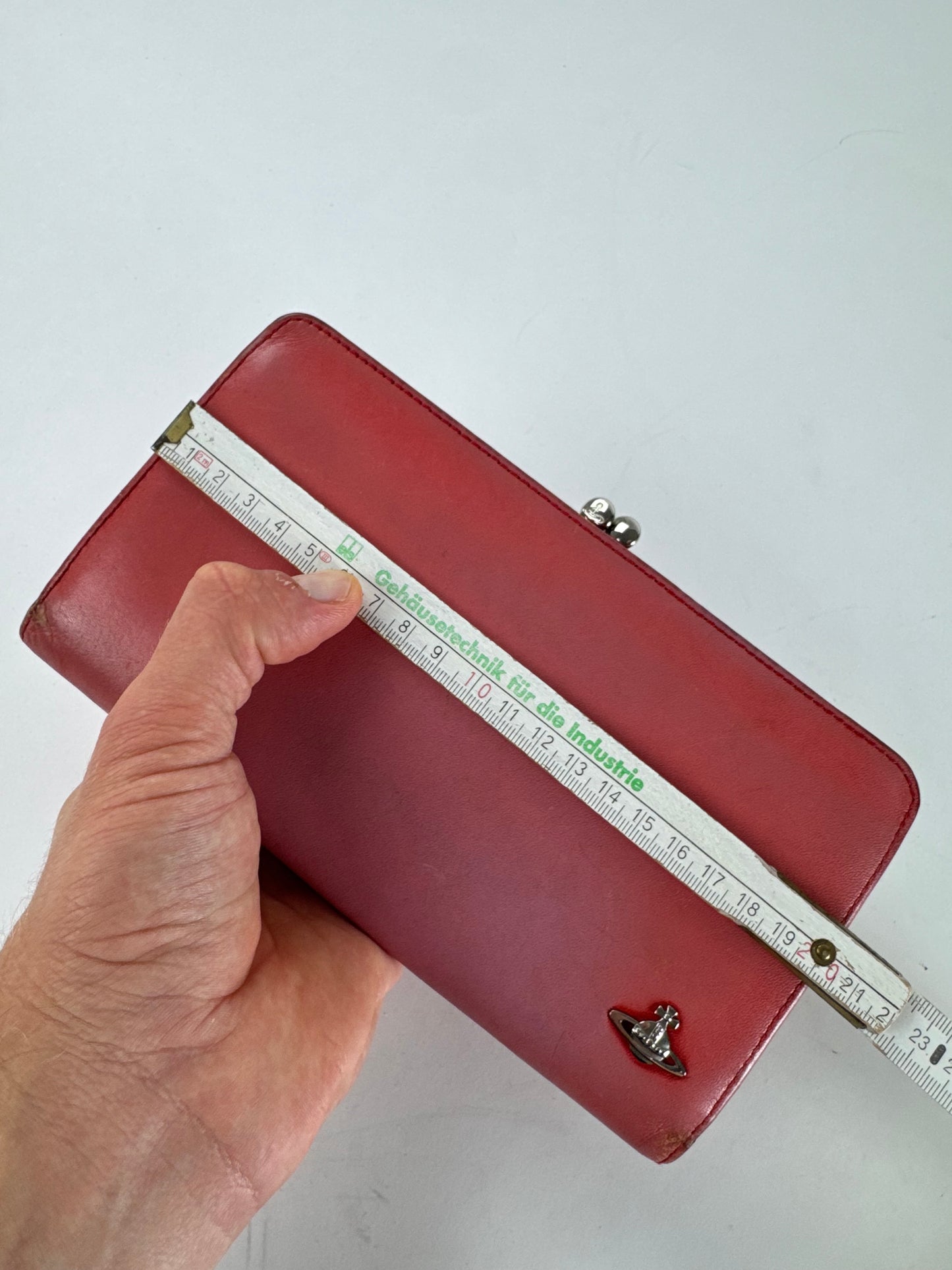 Vintage Vivienne Westwood Leather Wallet Pink