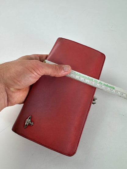 Vintage Vivienne Westwood Leather Wallet Pink