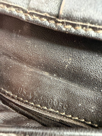 Vintage Gucci vintage Jackie GG Supreme Bifold Wallet Late 1990s Brown