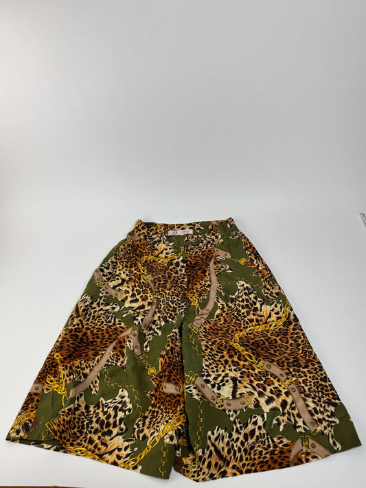 Vintage Loewe Madrid Multicolor Viskose Shorts M