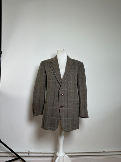 Vintage Givenchy Wool Blazer Brown