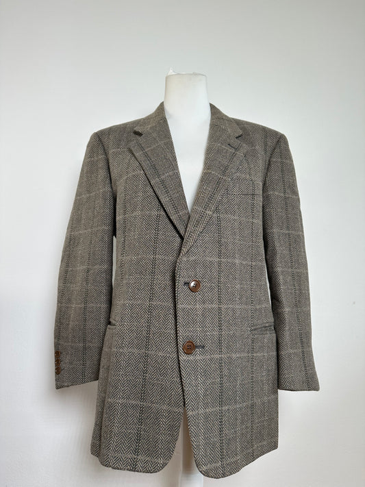 Vintage Givenchy Wool Blazer Brown