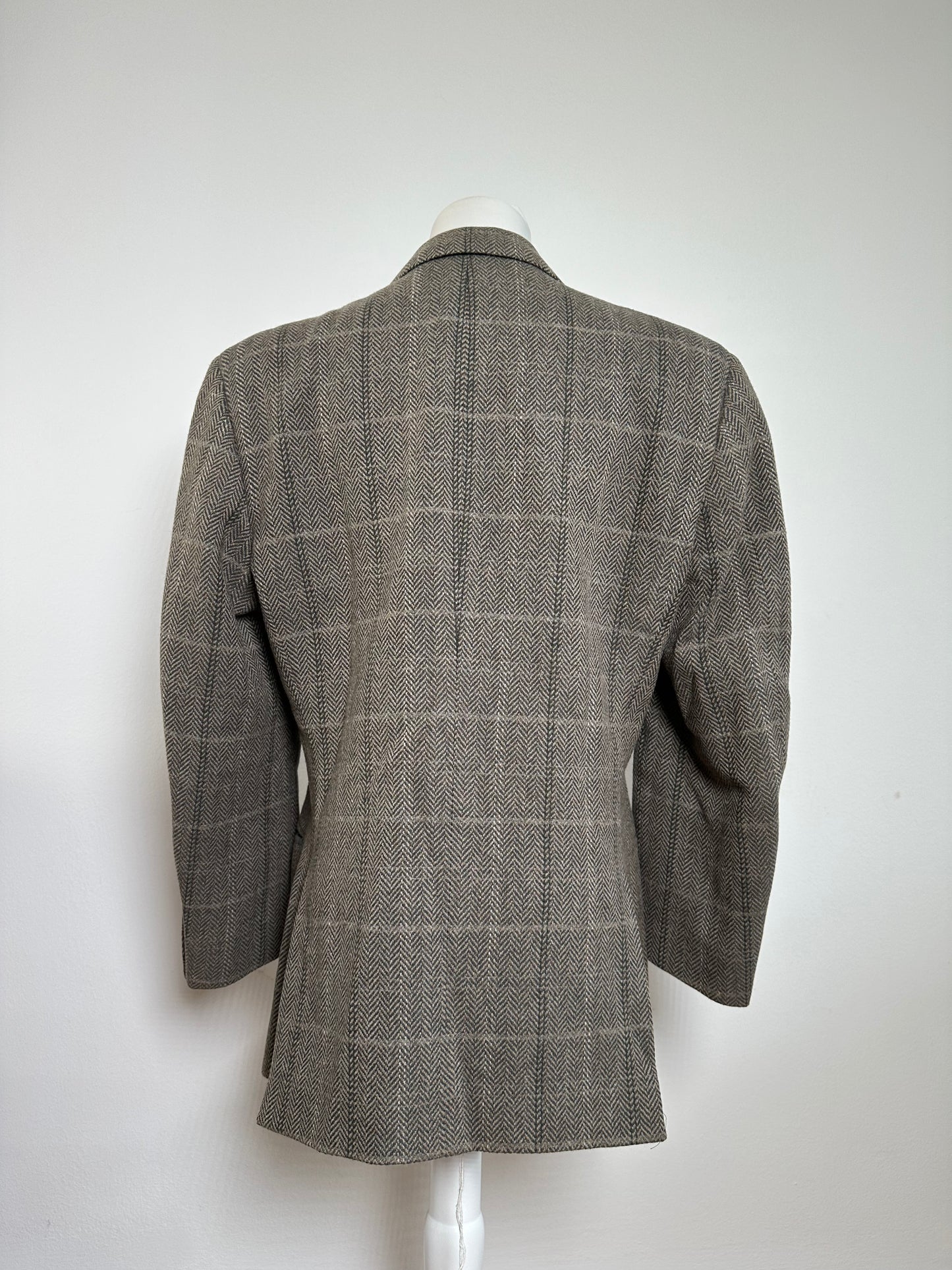 Vintage Givenchy Wool Blazer Brown