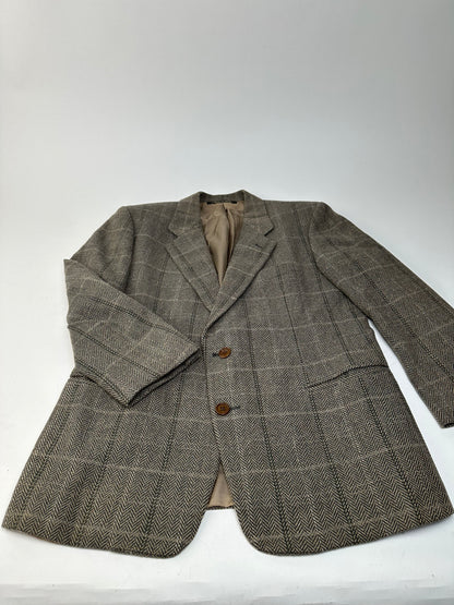 Vintage Givenchy Wool Blazer Brown