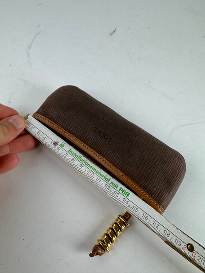 Vintage Loewe Leather Purse Brown