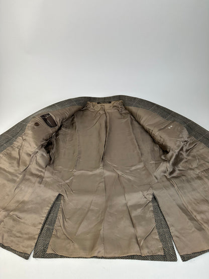 Vintage Givenchy Wool Blazer Brown