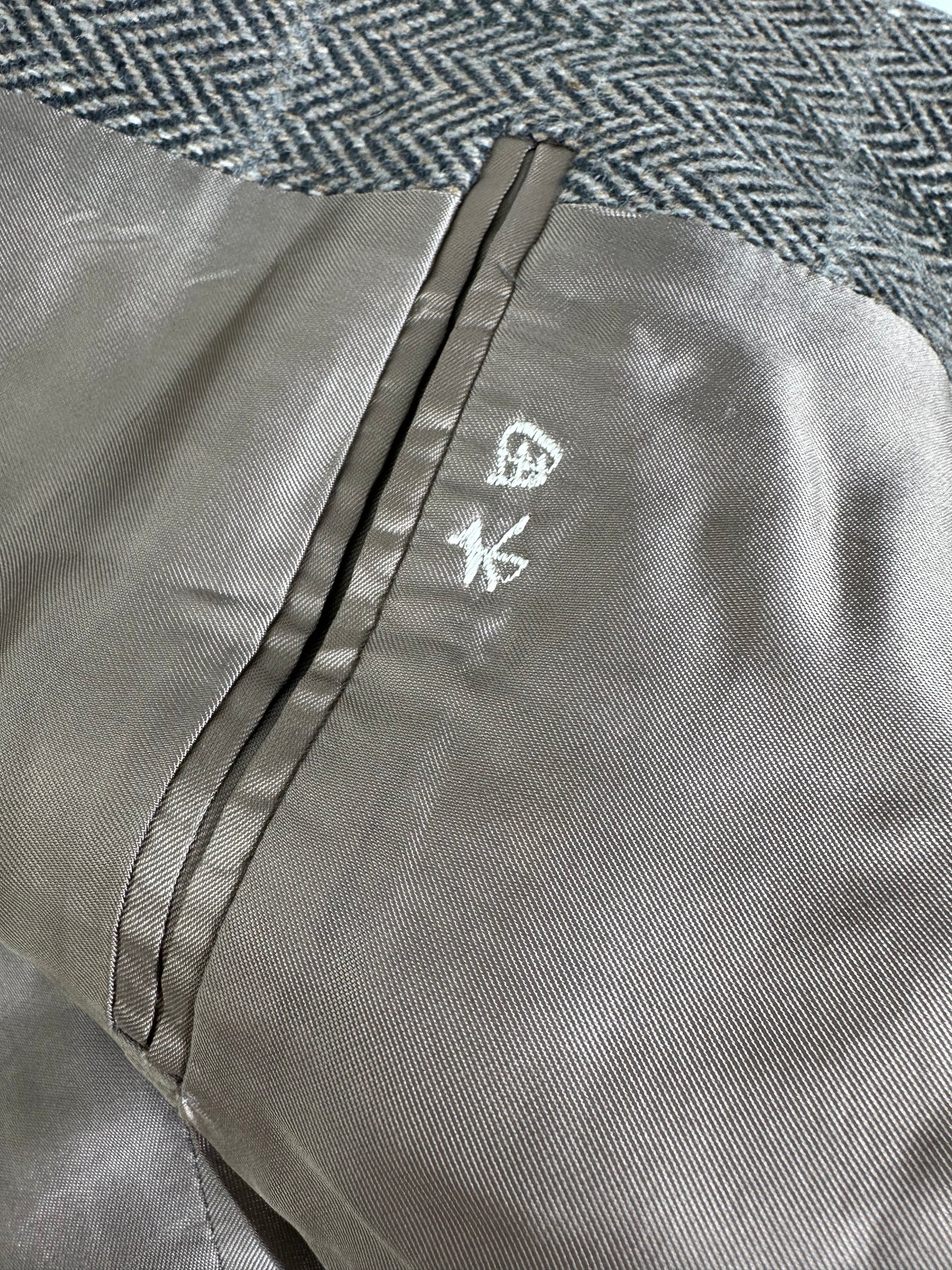 Vintage Givenchy Wool Blazer Brown