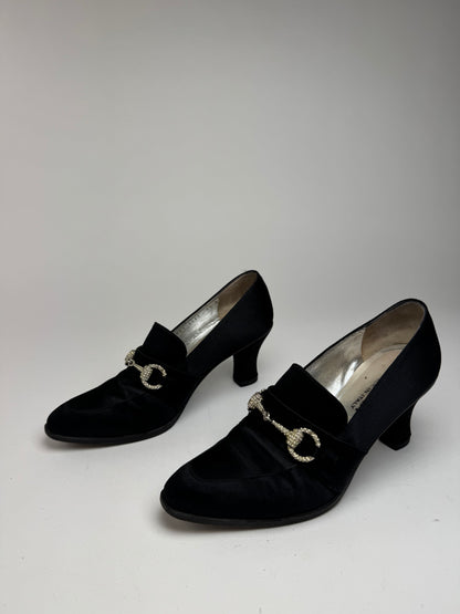 Vintage Gucci Pumps Horsebit Black