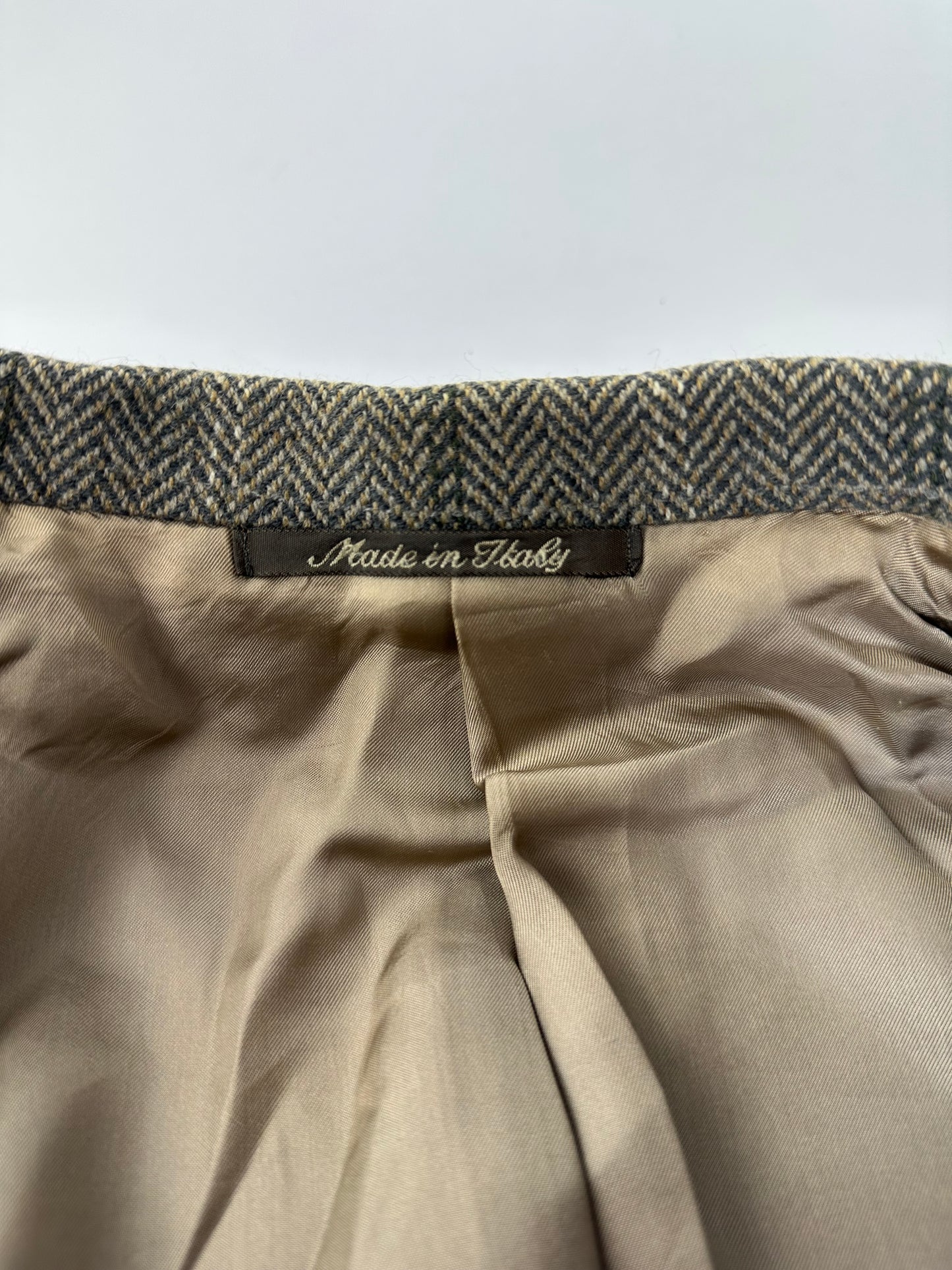 Vintage Givenchy Wool Blazer Brown