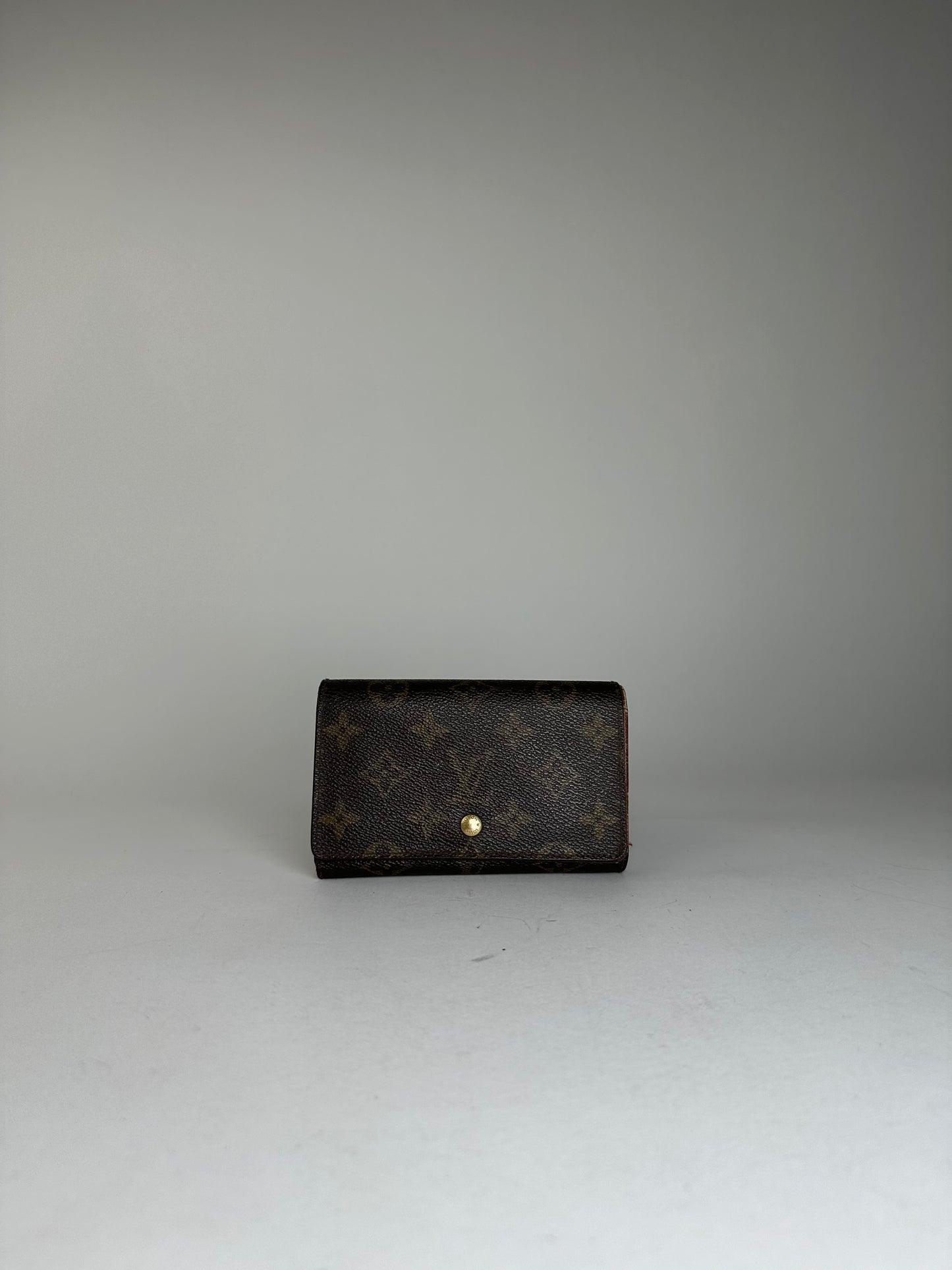Louis Vuitton Monogram Canvas Wallet Brown