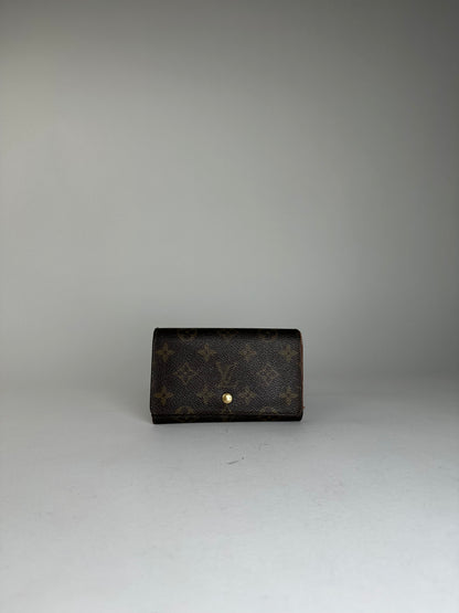 Louis Vuitton Monogram Canvas Wallet Brown