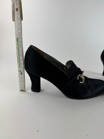 Vintage Gucci Pumps Horsebit Black