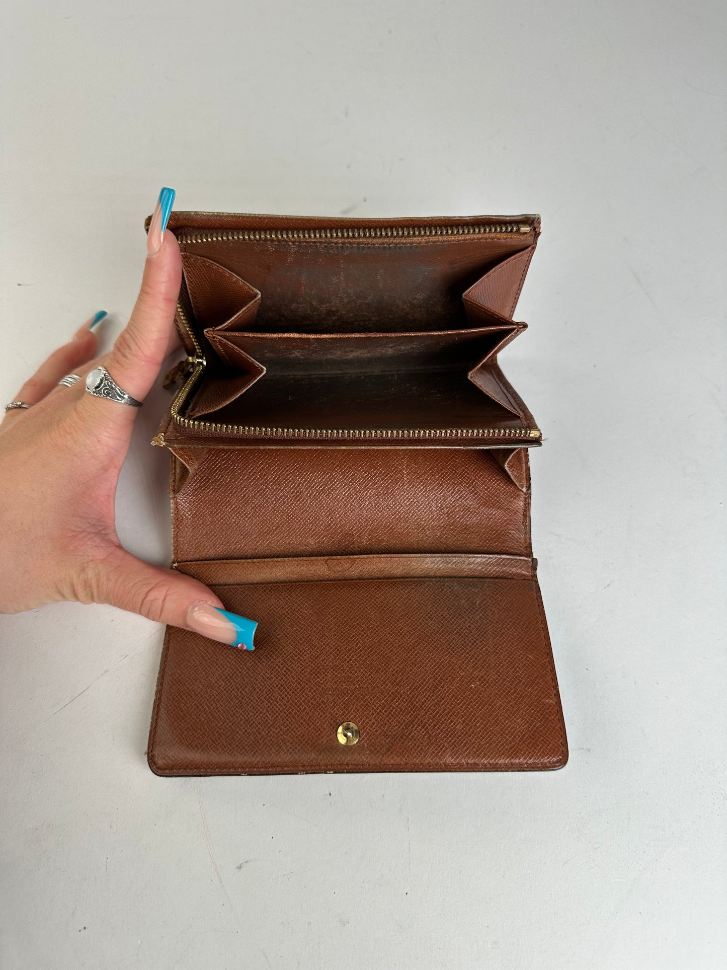 Louis Vuitton Monogram Canvas Wallet Brown