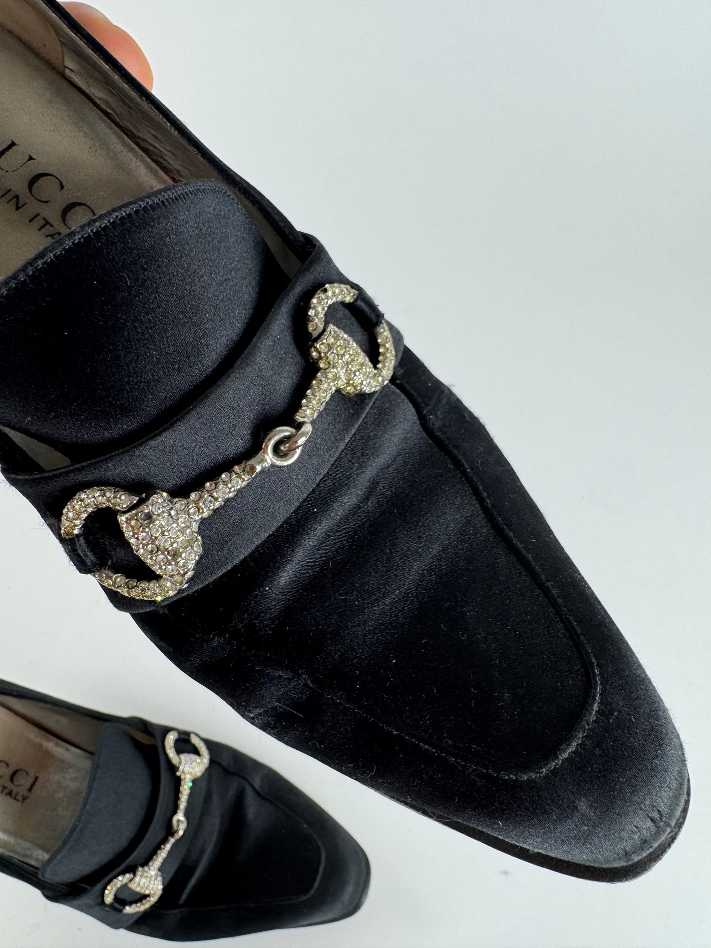 Vintage Gucci Pumps Horsebit Black