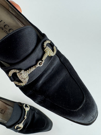 Vintage Gucci Pumps Horsebit Black