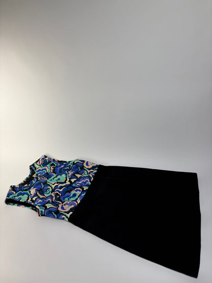 Vintage Emilio Pucci Sleeveless Floral A-Line Dress Late 2000s XS