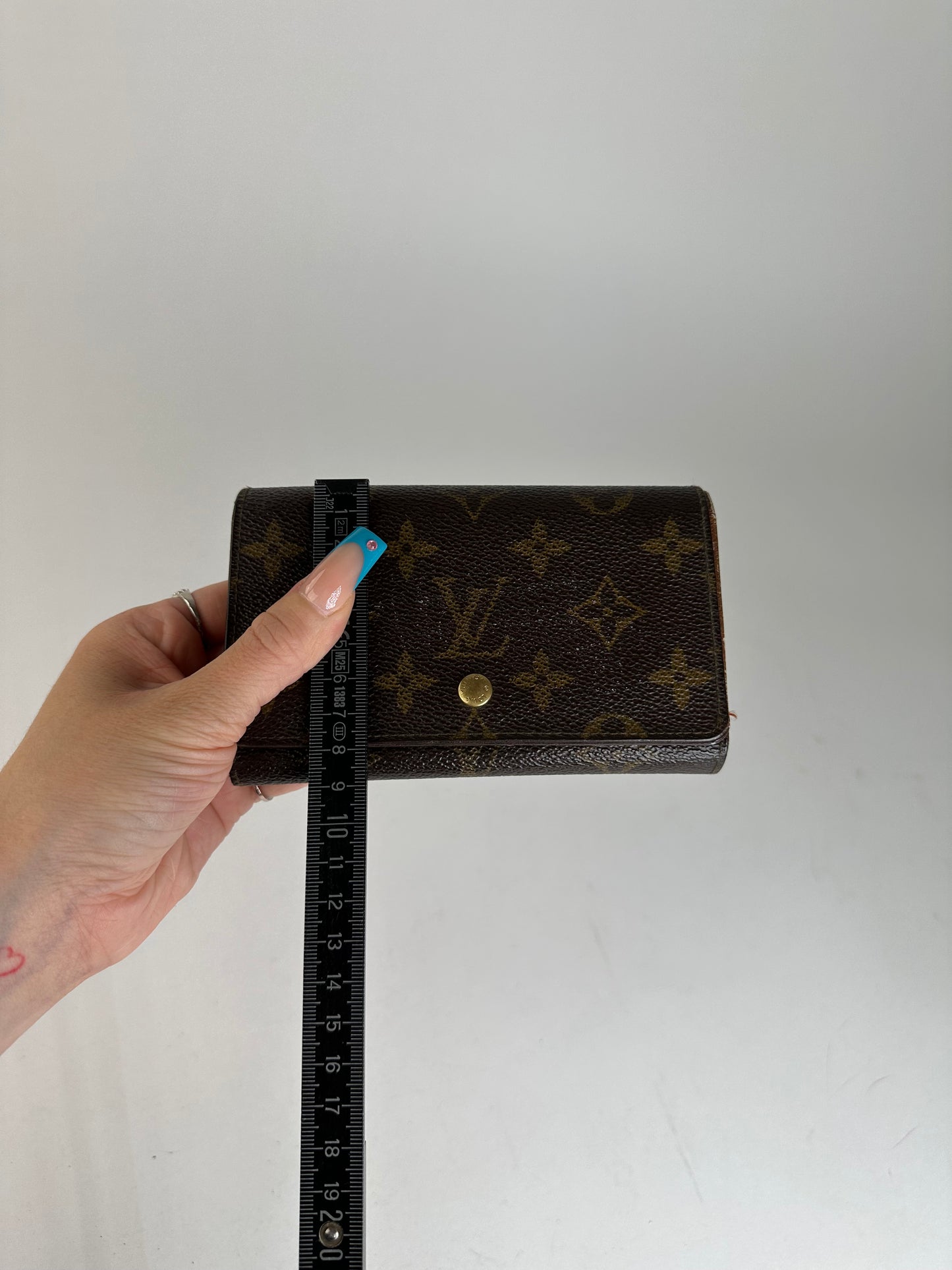 Louis Vuitton Monogram Canvas Wallet Brown
