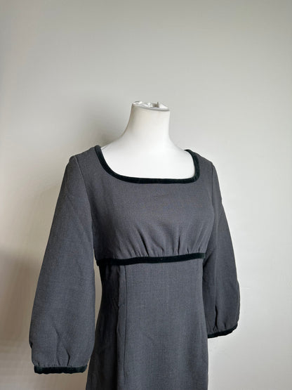 Vintage Balenciaga Mixed Dress Gray