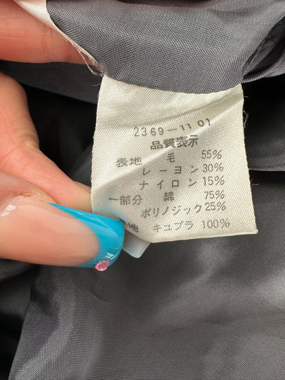 Vintage Balenciaga Mixed Dress Gray