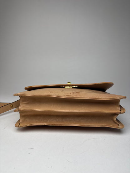 Vintage Marni 2Way Leather Bag Camel