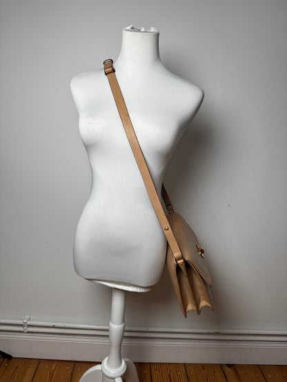 Vintage Marni 2Way Leather Bag Camel