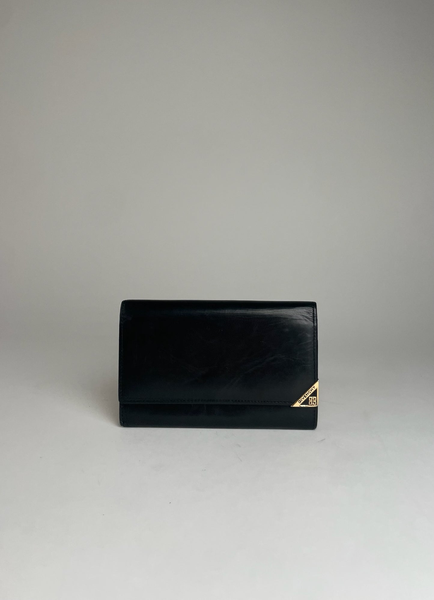 Vintage Givenchy Leather Wallet Black