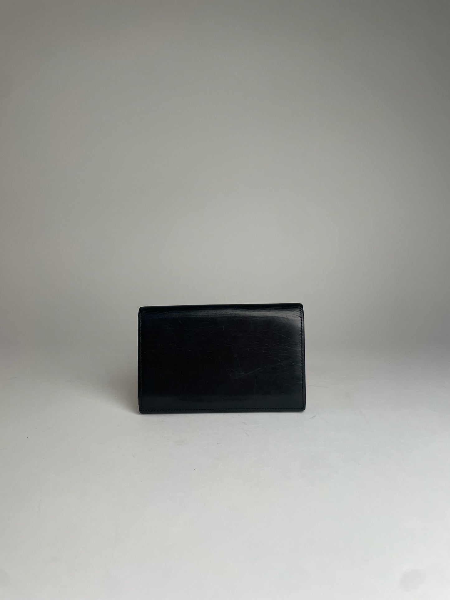 Vintage Givenchy Leather Wallet Black