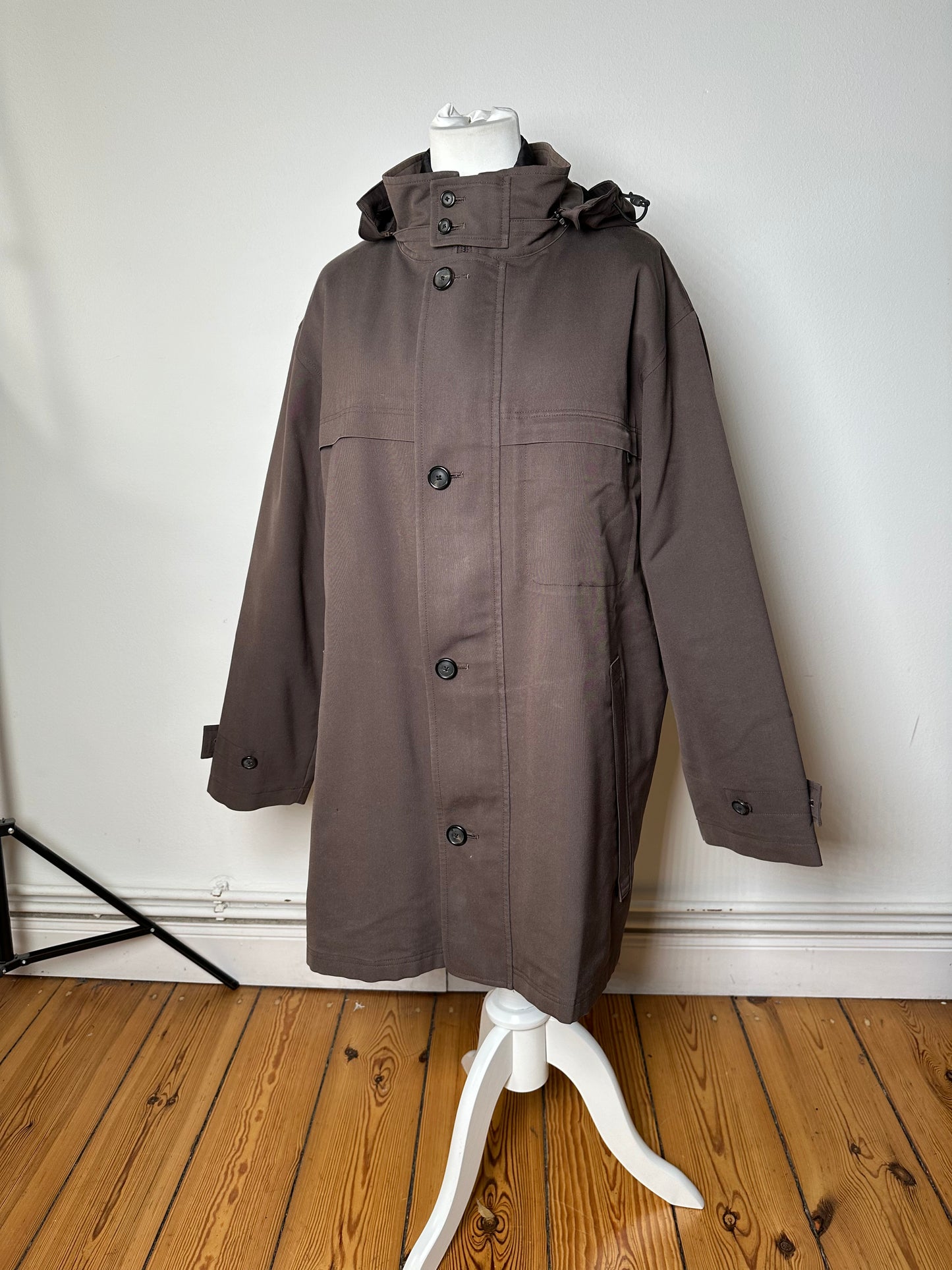Vintage Burberry Parka Brown L