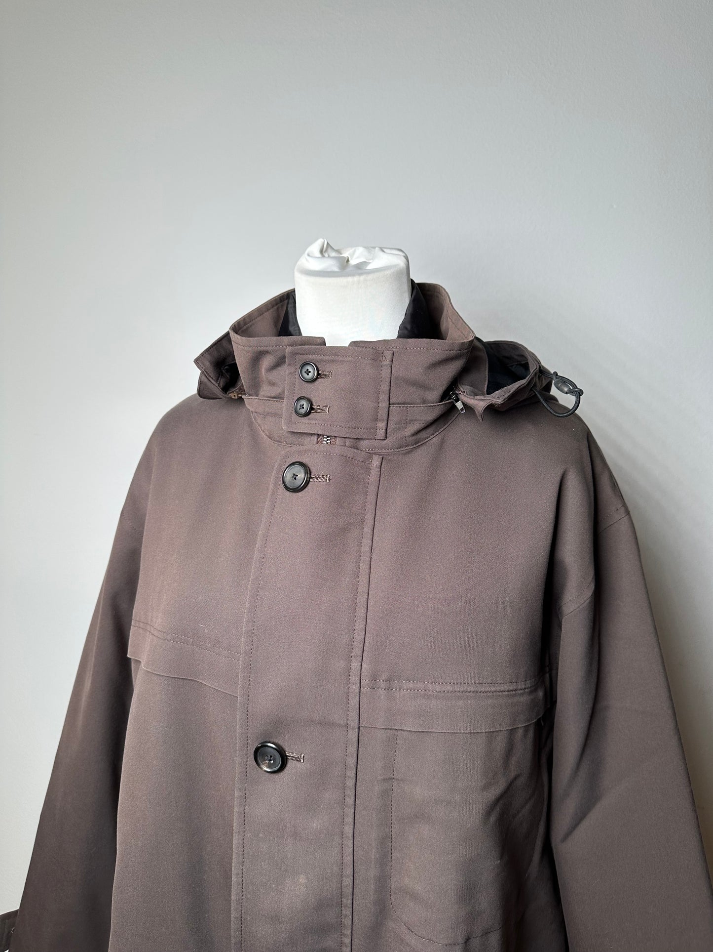 Vintage Burberry Parka Brown L