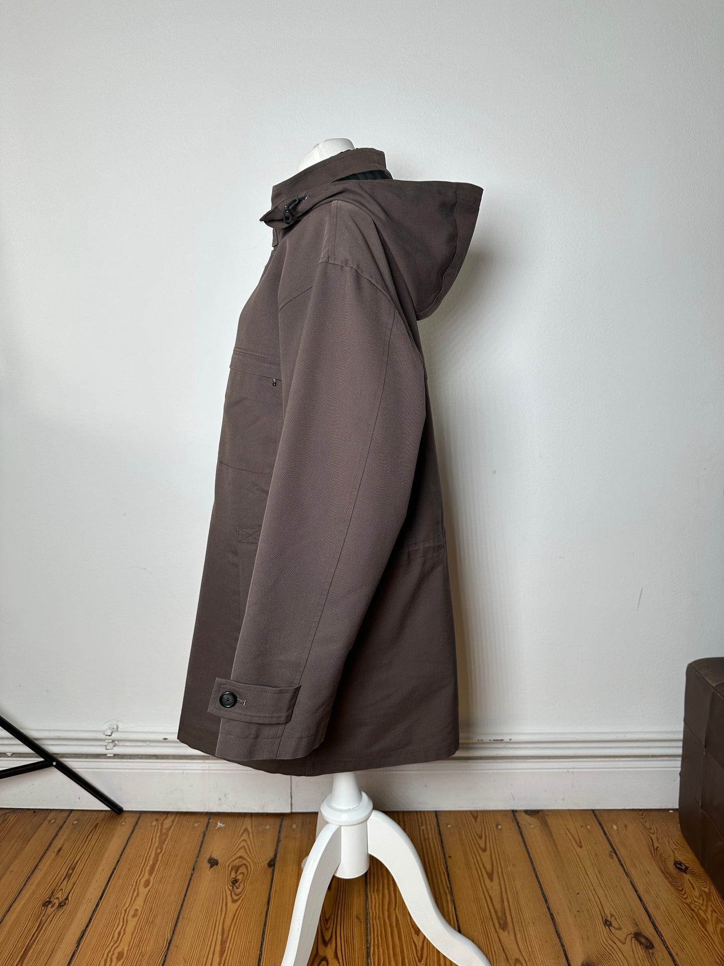 Vintage Burberry Parka Brown L