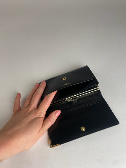 Vintage Givenchy Leather Wallet Black