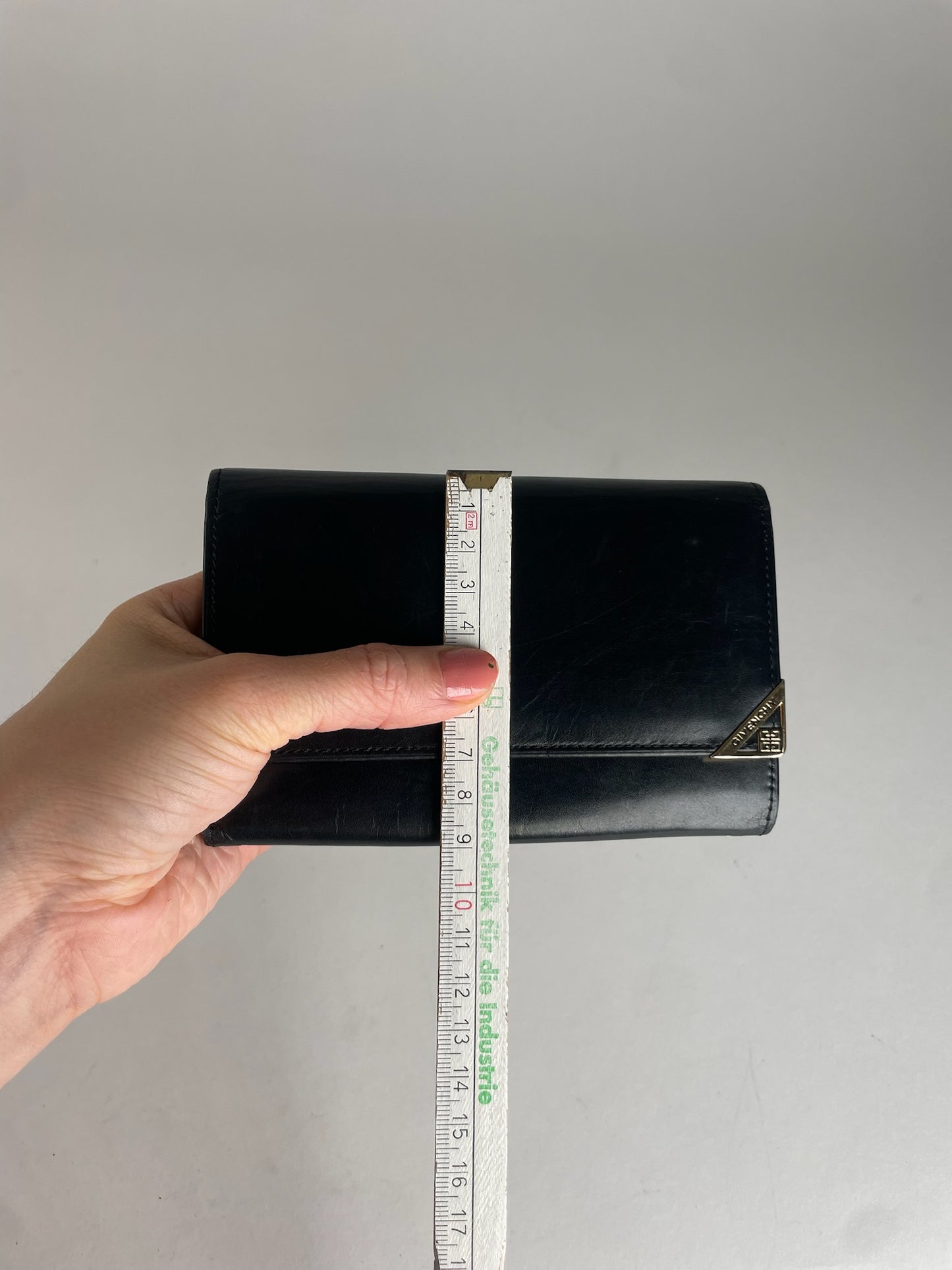 Vintage Givenchy Leather Wallet Black