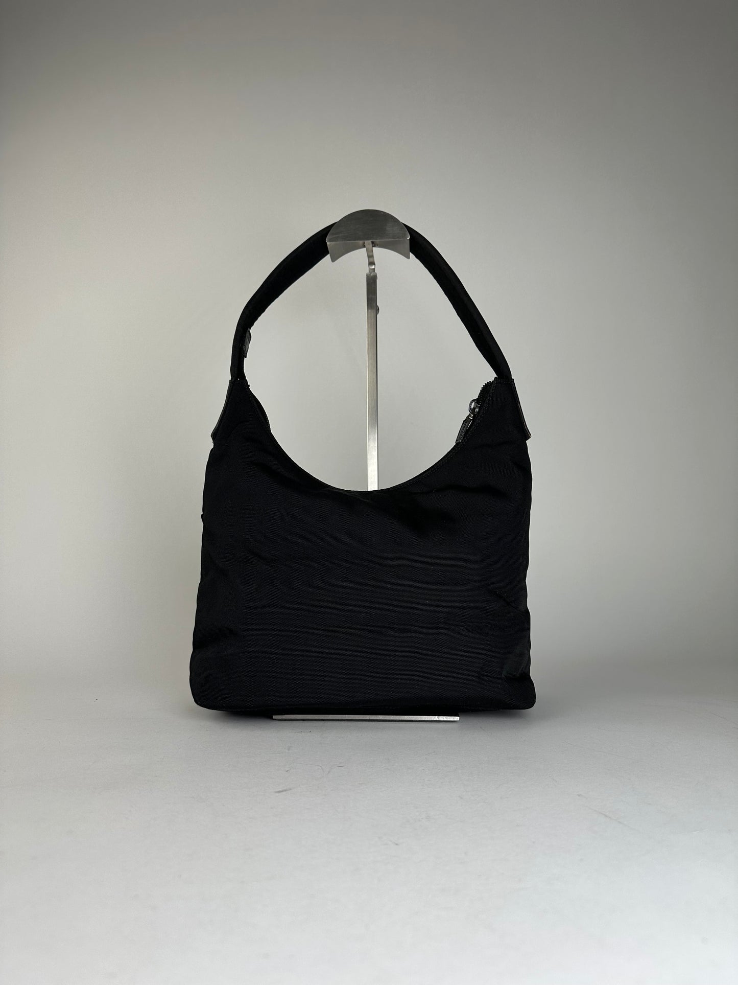 Gucci Black Nylon Shoulder Bag with Dust Bag