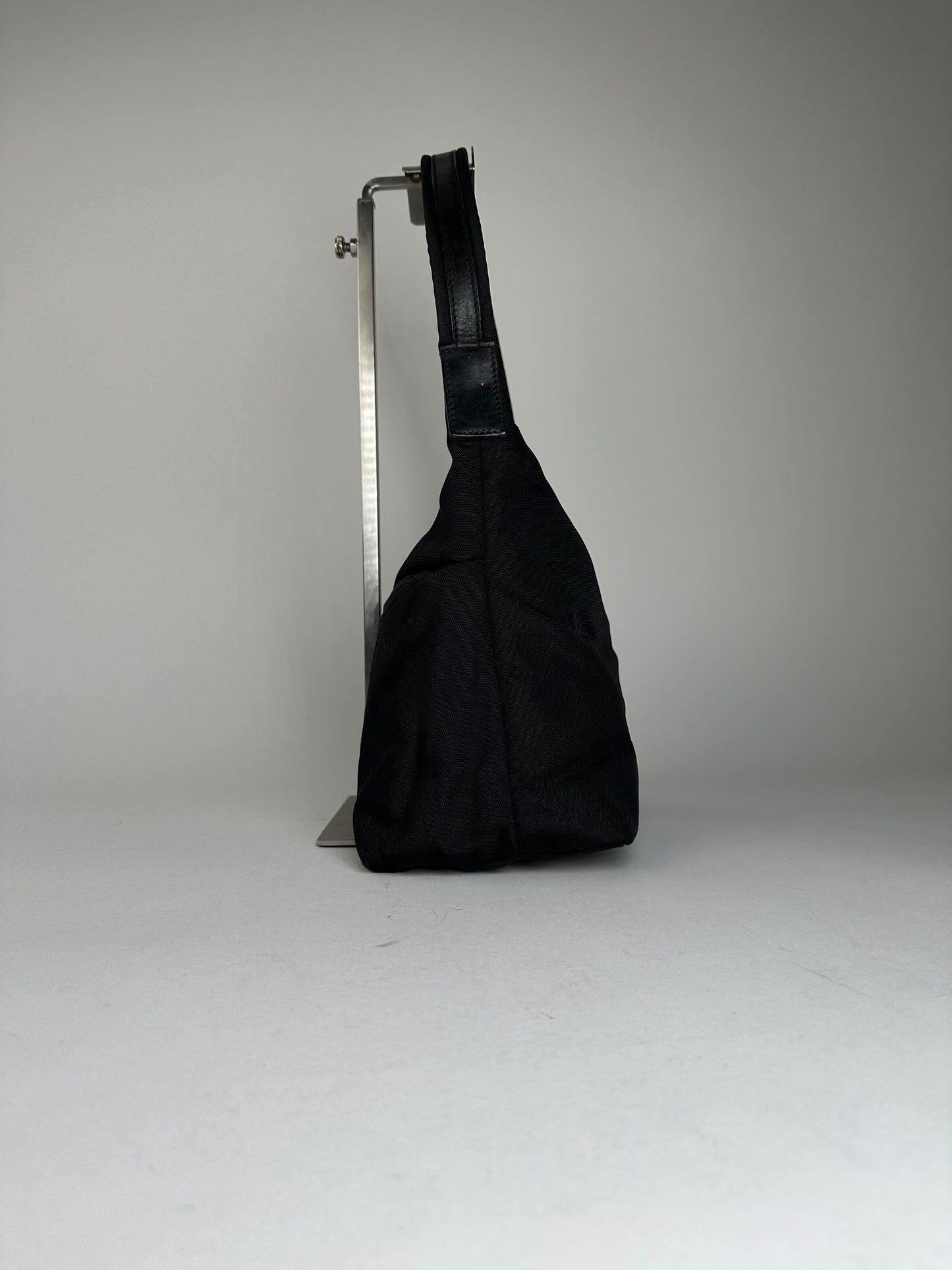Gucci Black Nylon Shoulder Bag with Dust Bag