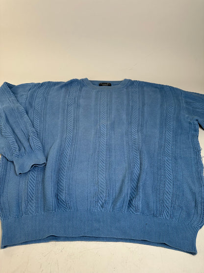 Vintage Dior Men's Cotton Sweater Light Blue XL