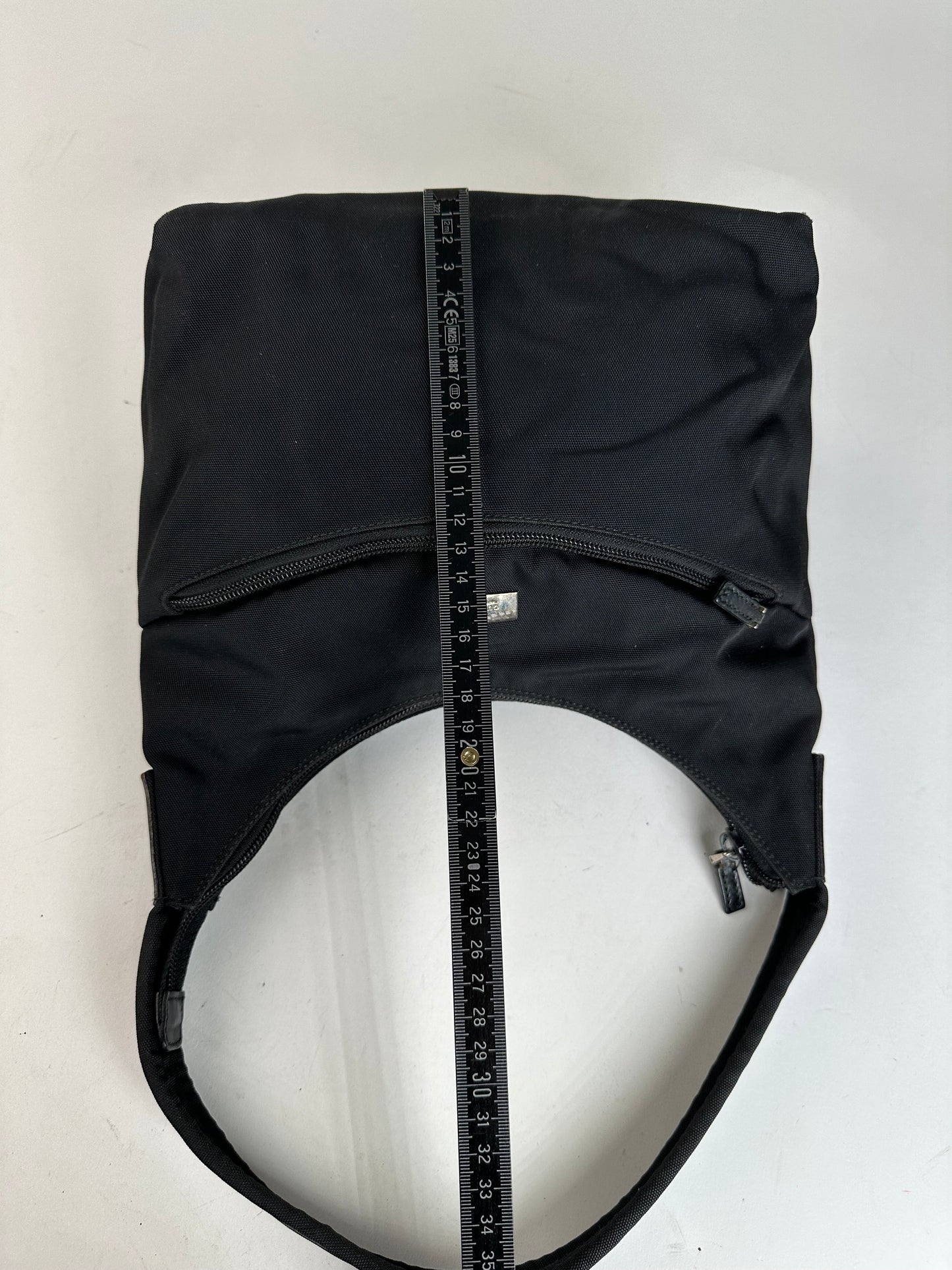 Gucci Black Nylon Shoulder Bag with Dust Bag