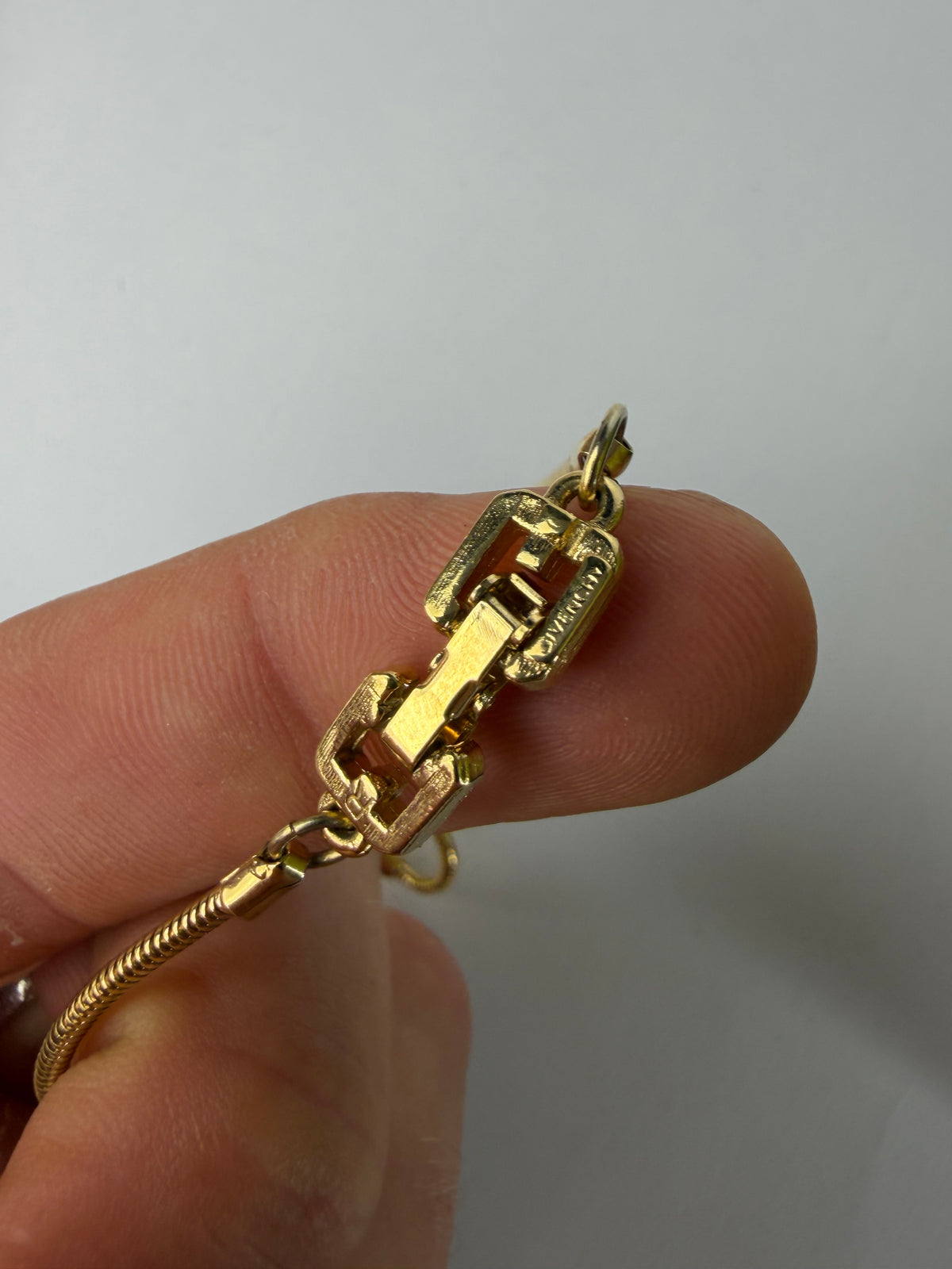 Vintage Givenchy Gold-Tone Collar Necklace c. Late 1970s–Early 1980s