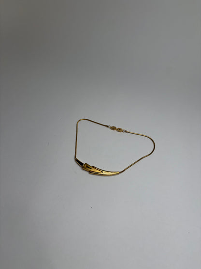 Vintage Givenchy Gold-Tone Collar Necklace c. Late 1970s–Early 1980s