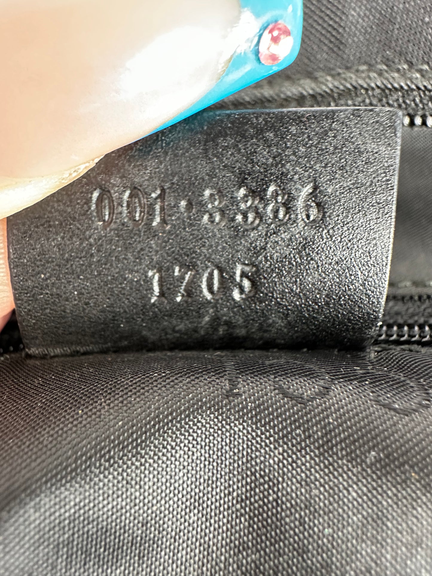 Gucci Black Nylon Shoulder Bag with Dust Bag