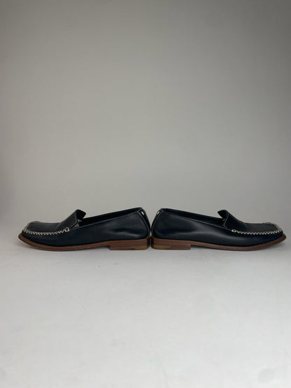 Vintage Louis Vuitton Leather Loafer Black EU35,5