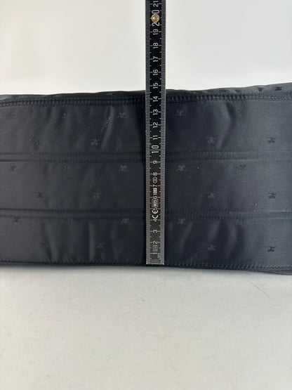 Vintage Courreges Nylon Tote Bag Black
