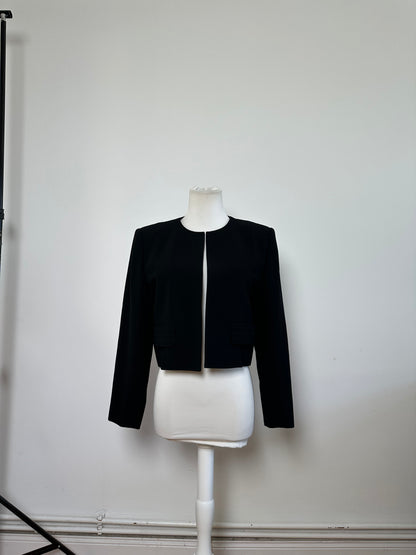 Vintage Chloe Cropped Jacket Black Polyester M