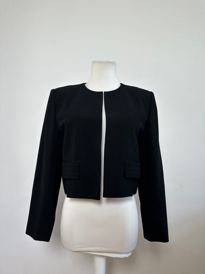 Vintage Chloe Cropped Jacket Black Polyester M