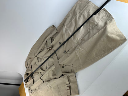 Vintage Dior Canvas Trenchcoat L Beige