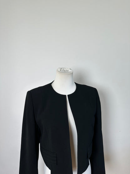 Vintage Chloe Cropped Jacket Black Polyester M