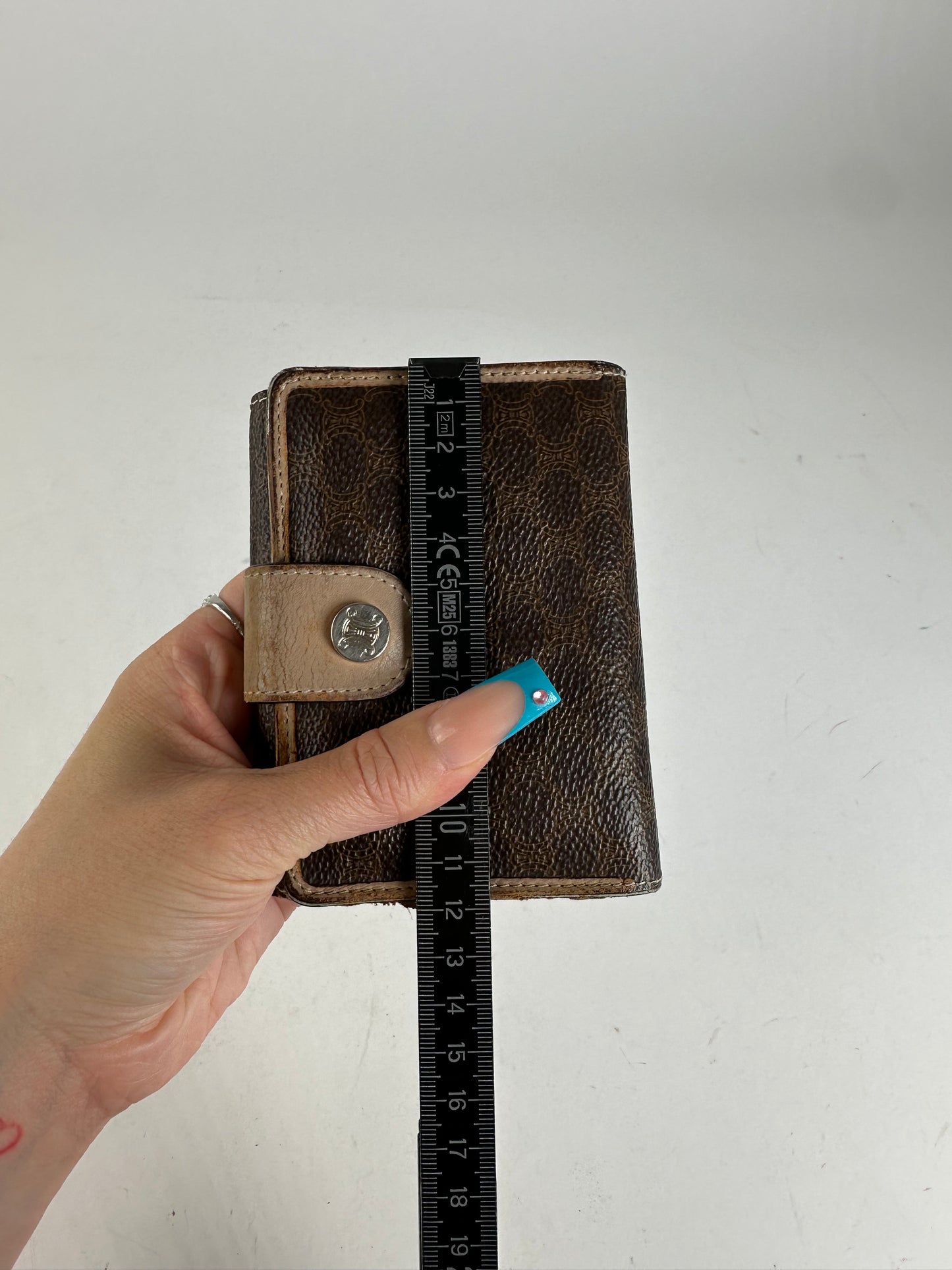 Vintage Celine Leather Coin Purse Brown