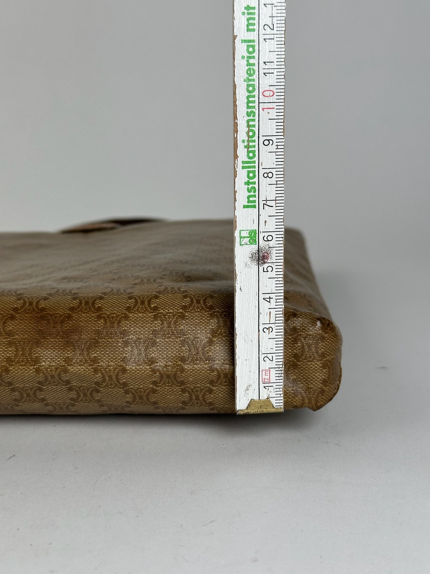 Vintage Celine Paris Mini Shopper bag Gold Brown