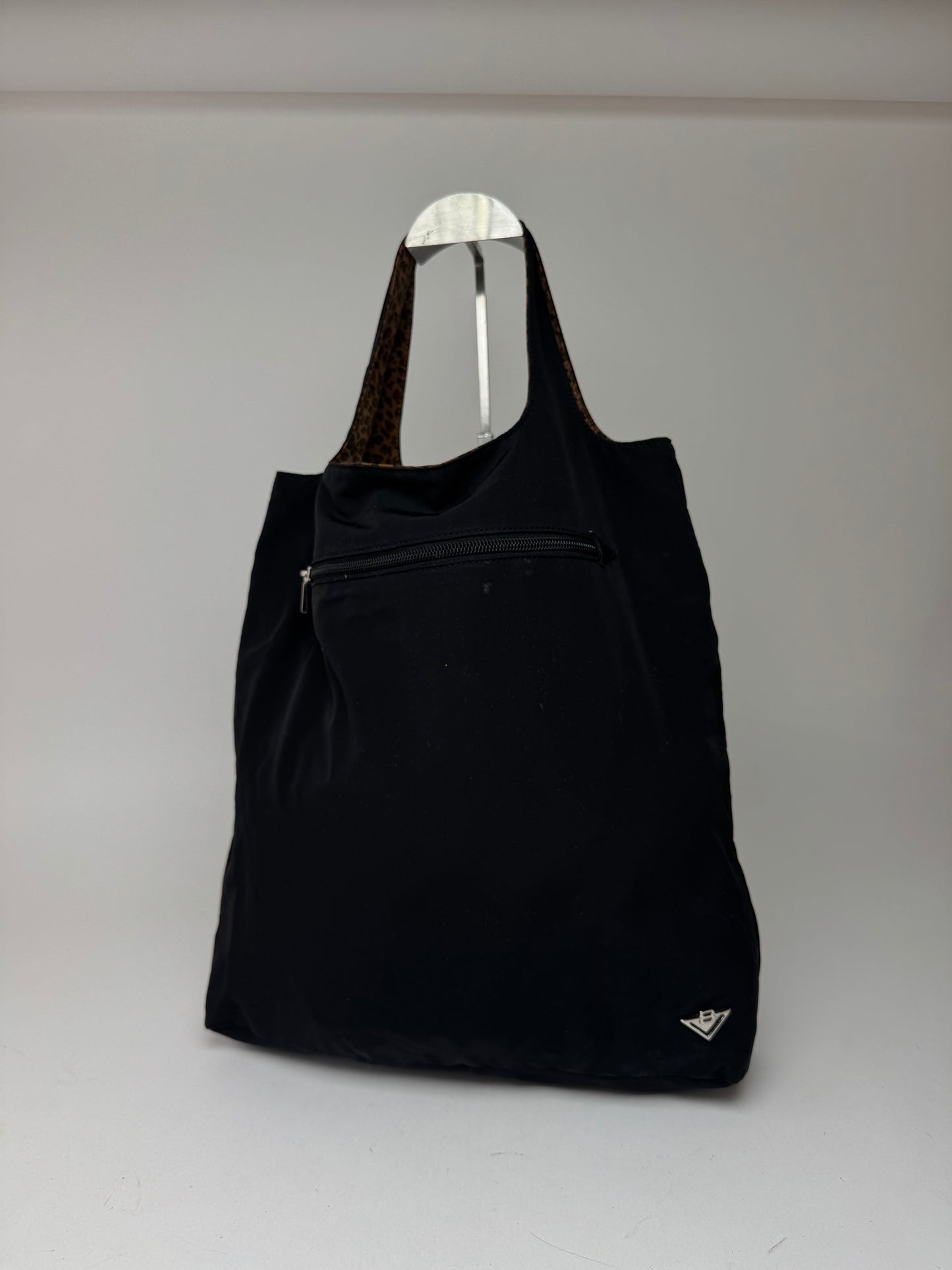 Vintage Bottega Veneta Reversible Shopper bag black brown Leo